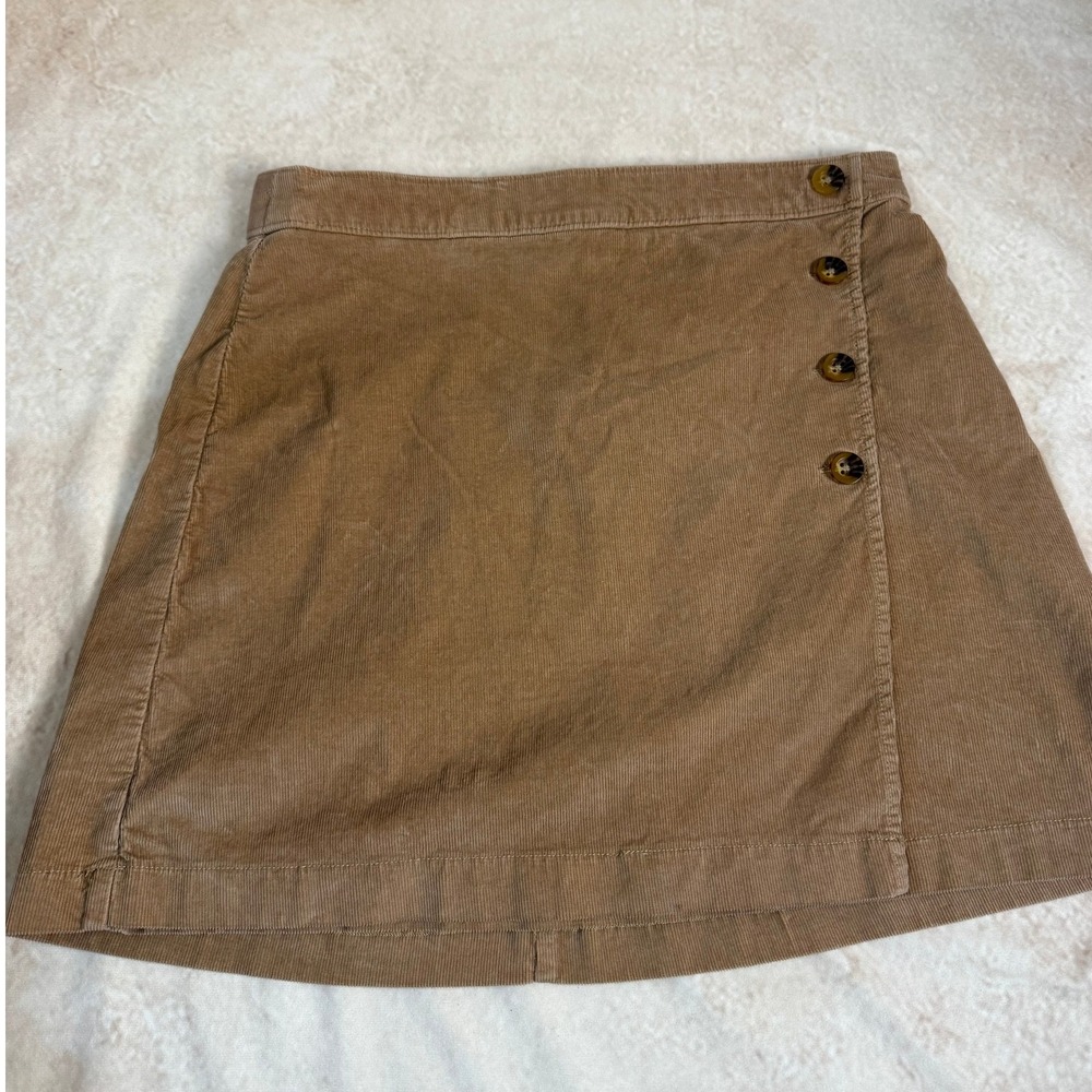 Hollister Tan Corduroy Skirt‎